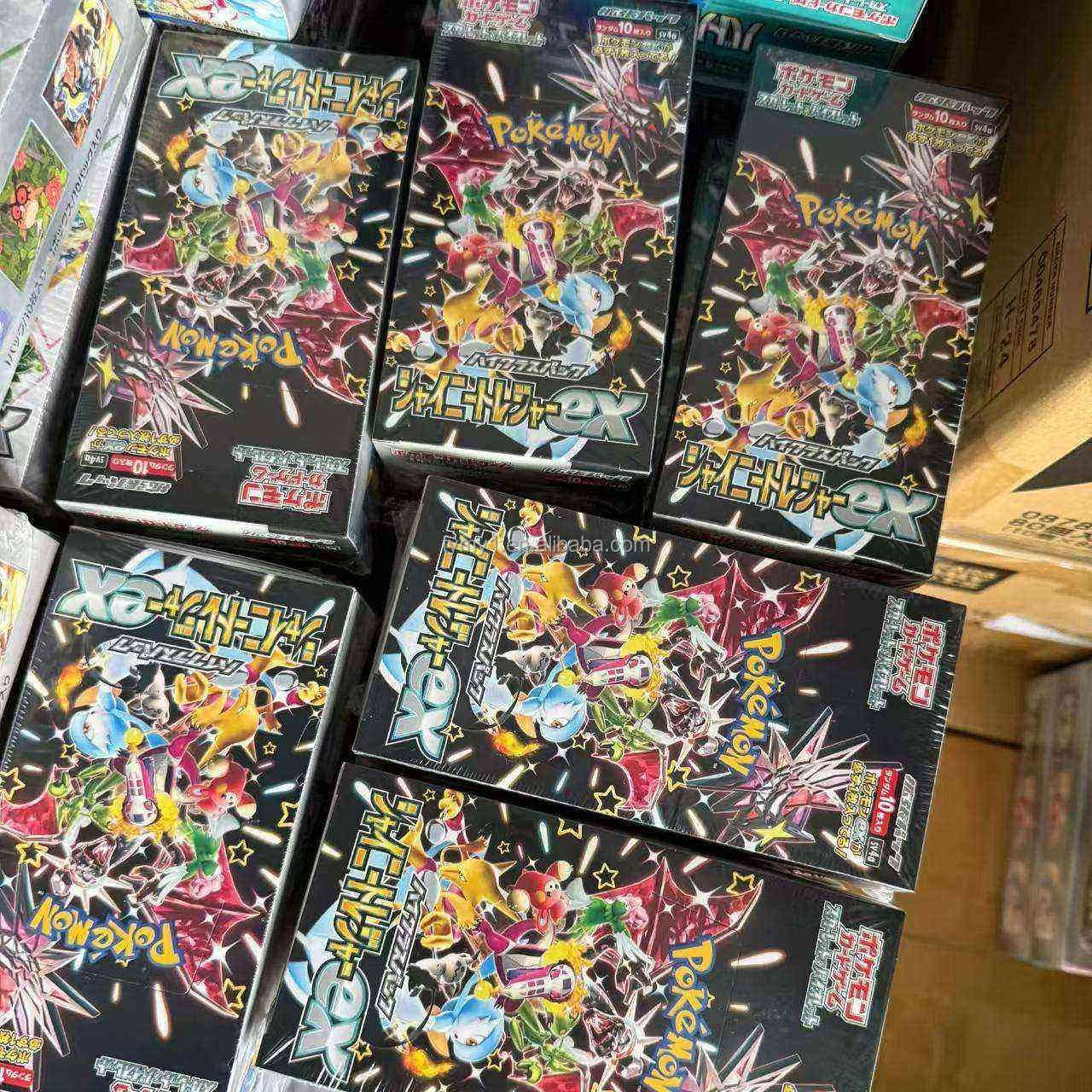 Original Japanese version Pokémoned cards SV4A Shiny Treasure Ex Enhanced Edition card box sealed collectible. - 图片 4