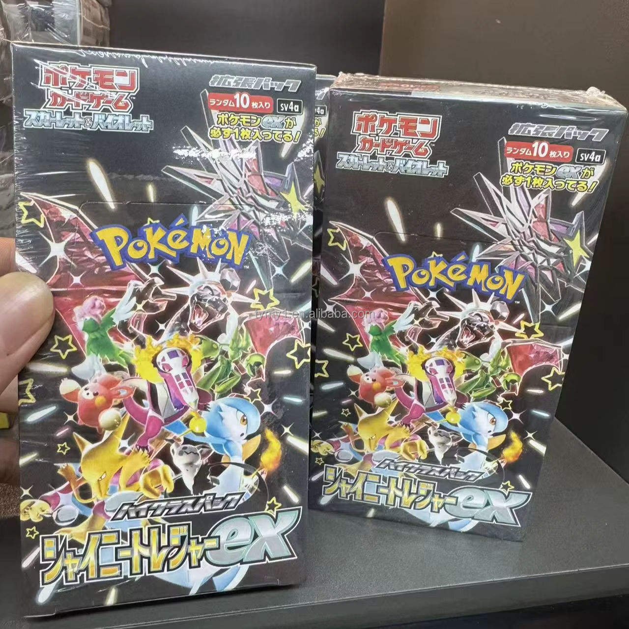 Original Japanese version Pokémoned cards SV4A Shiny Treasure Ex Enhanced Edition card box sealed collectible. - 图片 5