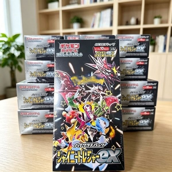 Original Japanese version Pokémoned cards SV4A Shiny Treasure Ex Enhanced Edition card box sealed collectible. - 图片 2