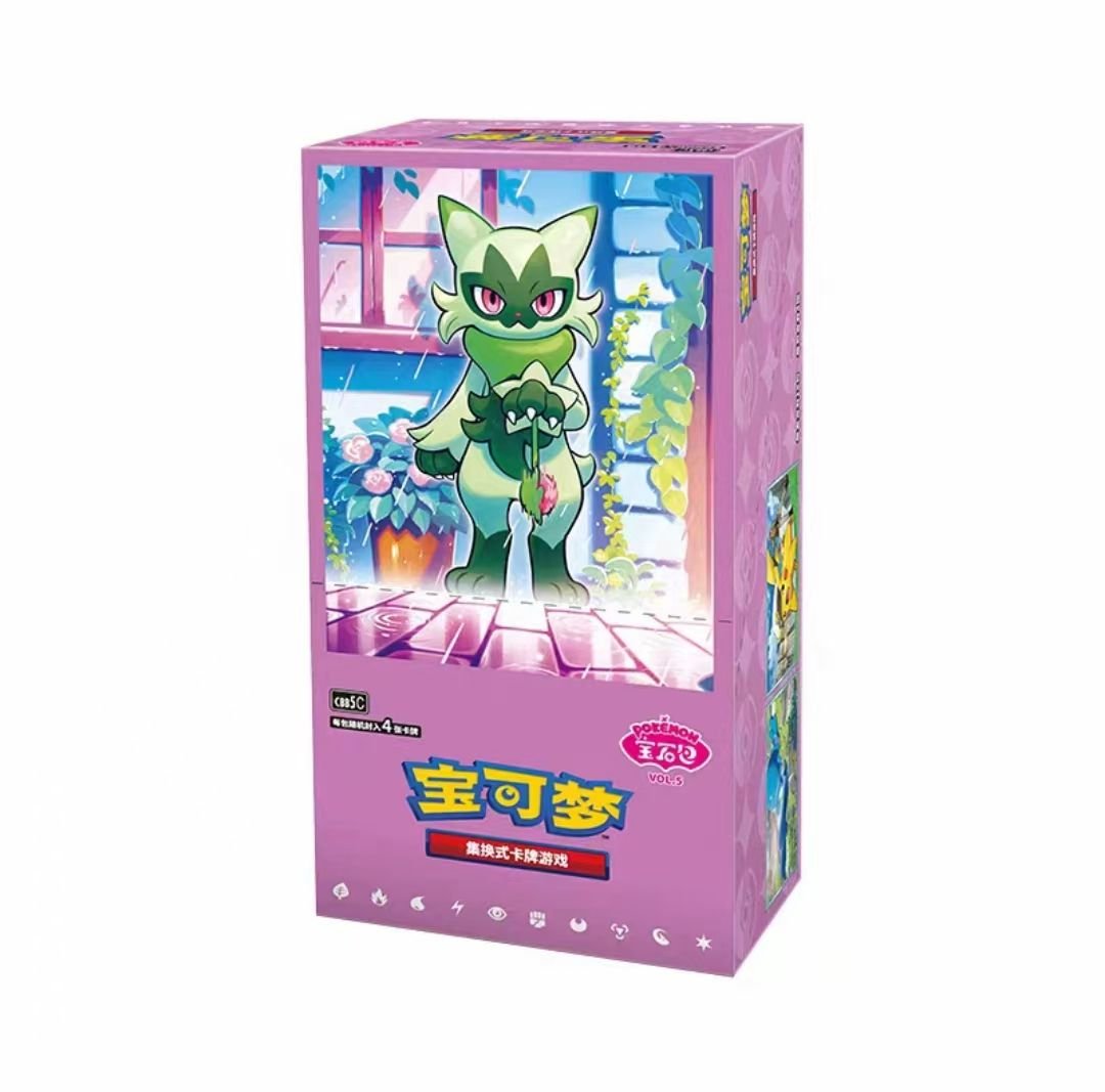 GEM 5 Official Chinese Version Pokémoned TCG Premium Gift Box Promotional Offer Rare Cards, Collectible Gift - 图片 5