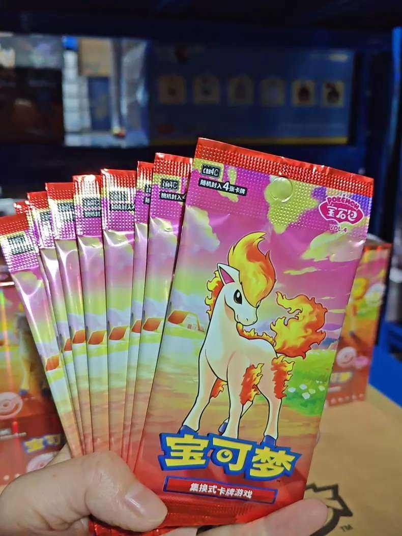 Pokémoned Ruby & Sapphire Pack Volume 4 Chinese version booster pack contains original rare full-color cards, suitable for collectors and enthusiasts. - 图片 3