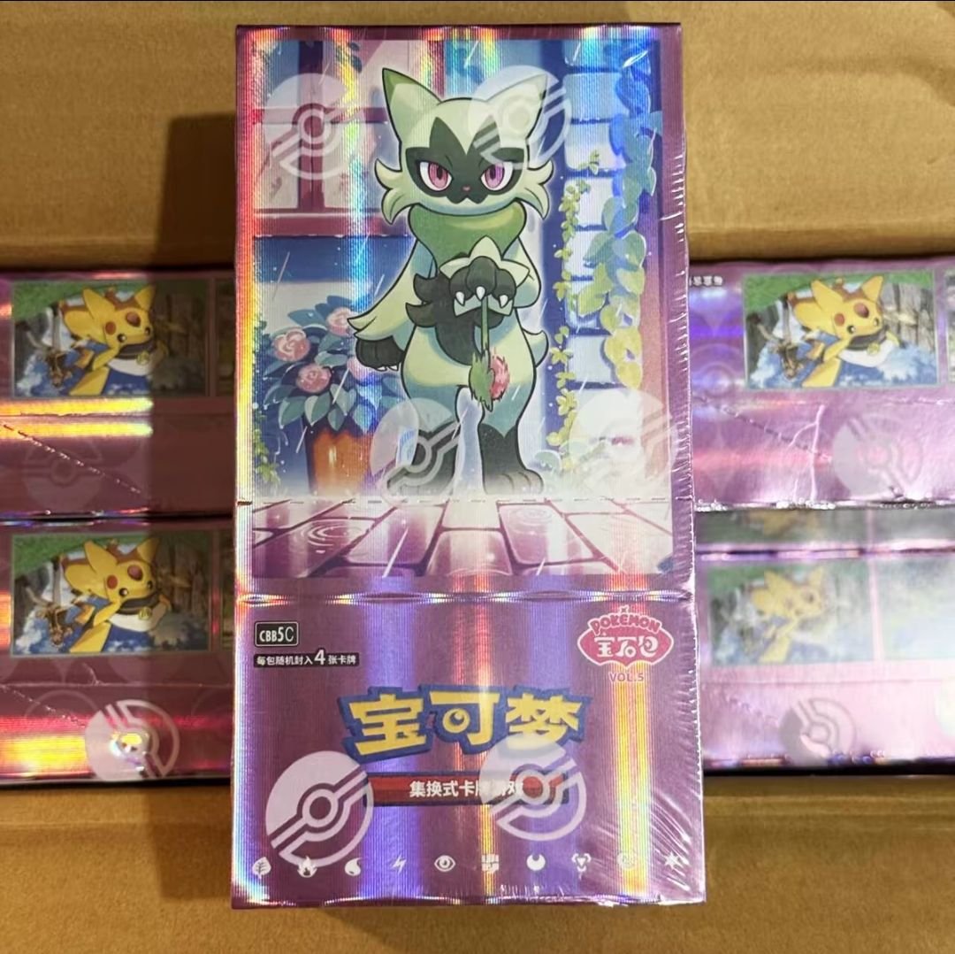 GEM 5 Official Chinese Version Pokémoned TCG Premium Gift Box Promotional Offer Rare Cards, Collectible Gift - 图片 4