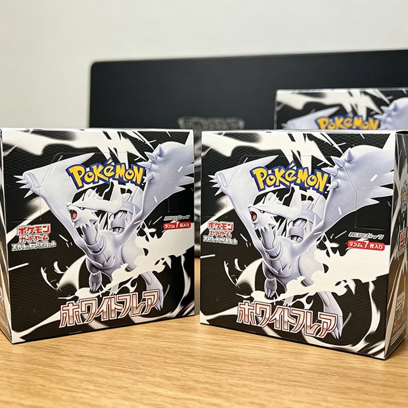 Sealed Box Pokémoned Trading Card Game: Purple, Gold, Red, Blue - Booster Pack White Flame (Sv11W) - Japanese Version - 图片 3