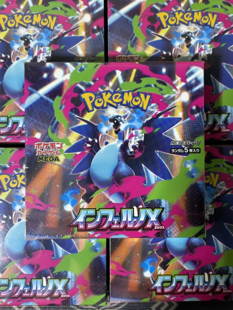 Inferno X Booster Box M2 Pokemoned Card Japanese New No shrink Unopened Box